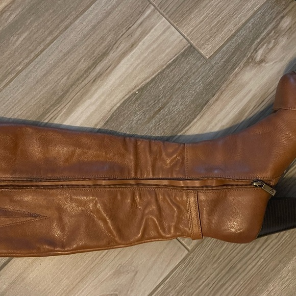 Gianni Bernini brown knee riding boots - Picture 2 of 11